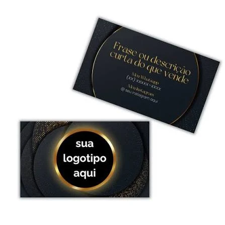 Cartão de Visita Couchê 250g